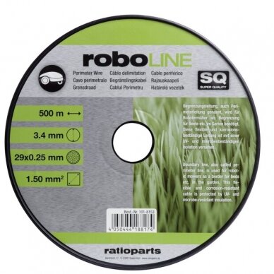 Perimetro vielos rulonas Ratioparts (500 metrų) 1