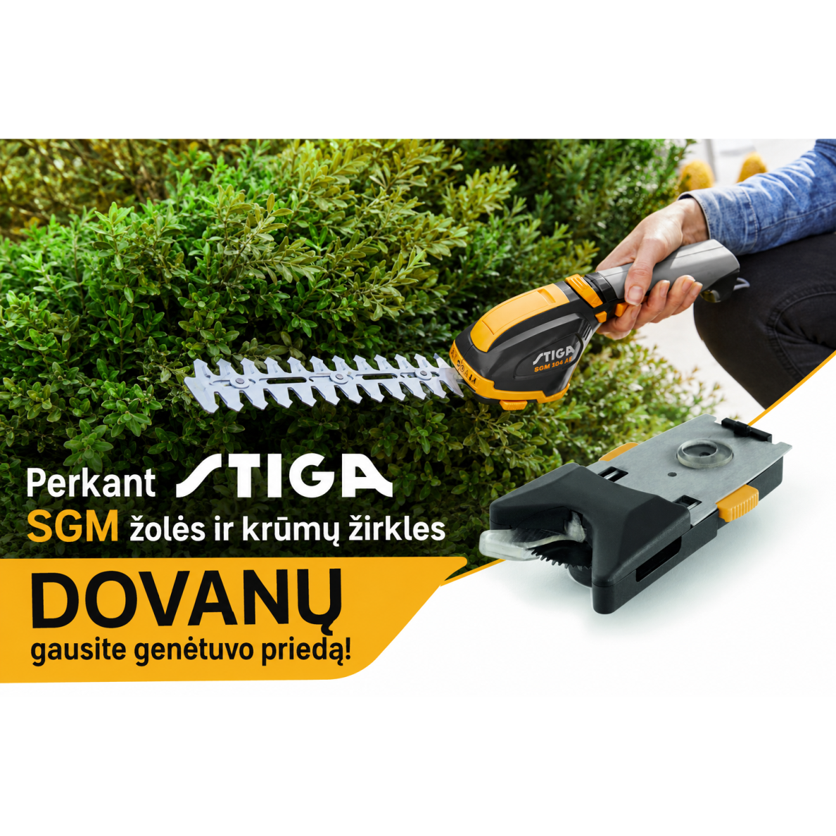 Stiga SGM 102 AE 1